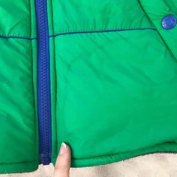 Kitestrings by Hartstrings Reversible Vest Green - Picture 3 of 8